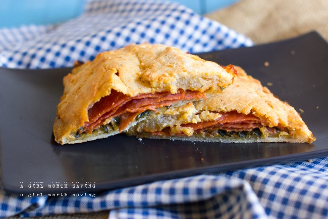 paleo calzone