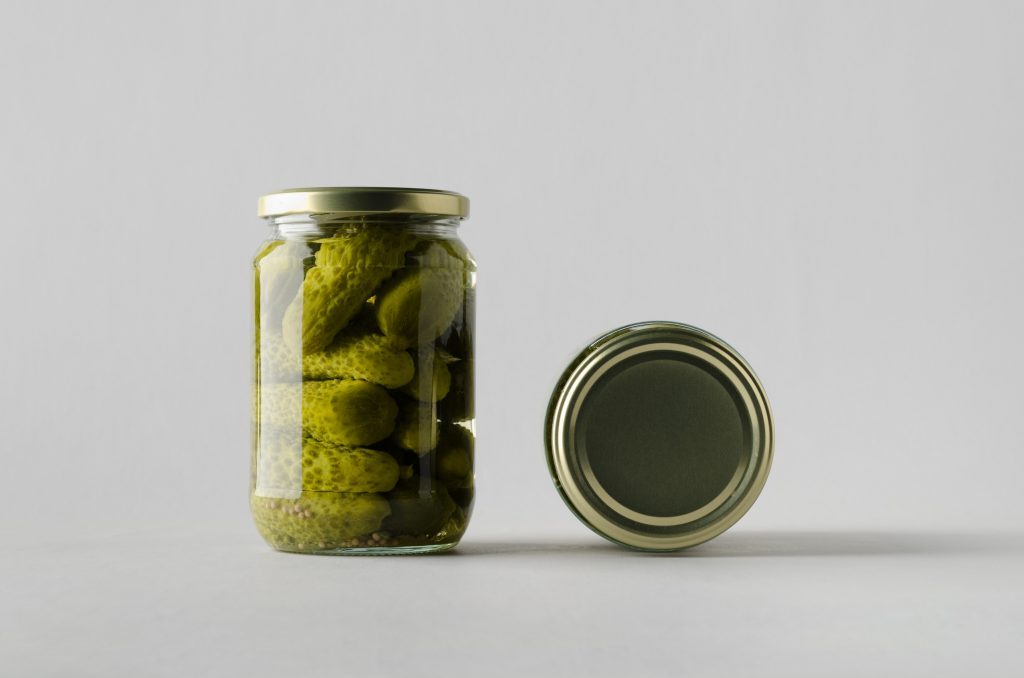How Many Pints in a Quart? Kelly Bejelly pickles on a quart jar