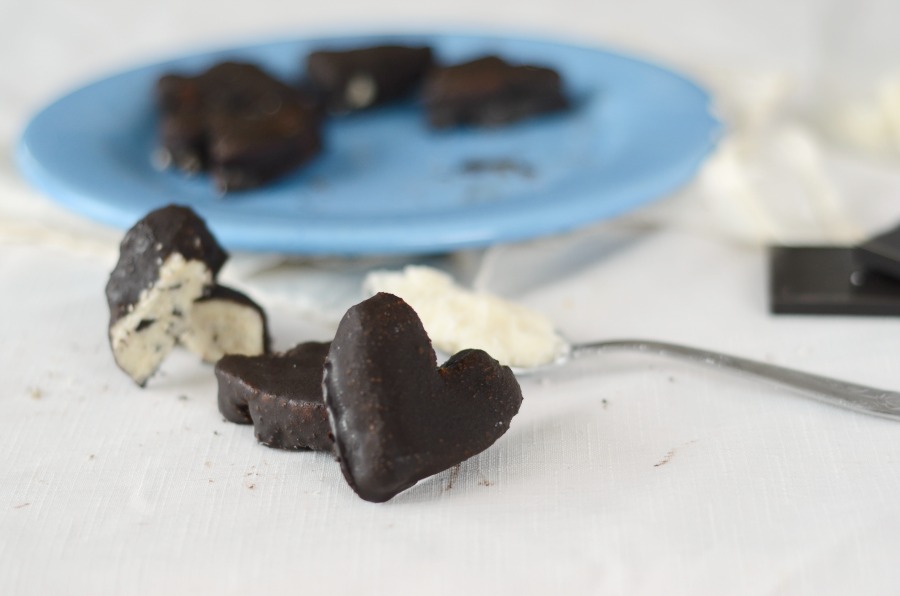 Chocolate Covered Cookie Dough Hearts Kelly Bejelly Chocolate Covered Cookie Dough Hearts