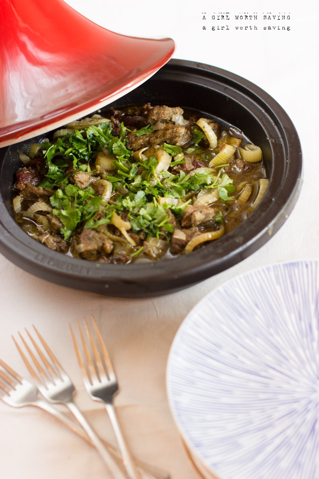 Moroccan Lamb Tagine with Fennel and Dates Kelly Bejelly le crueset tangine