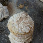 Gluten Free Snowball Cookies Kelly Bejelly Santa will love these snacking on these gluten free snowball cookies. Made with pecans, they are covered in a delicious coconut powdered sugar that everyone will love.