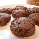 Every now and then I have the hankering for  cinnamon raisin chocolate chip cookies and with my paleo diet it means working with coconut flour or a seed butter as the base.  I love sunflower seed butter so I decided to whip up a batch, got a little creative and created this recipe.