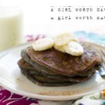 Paleo Chocolate Banana Pancakes