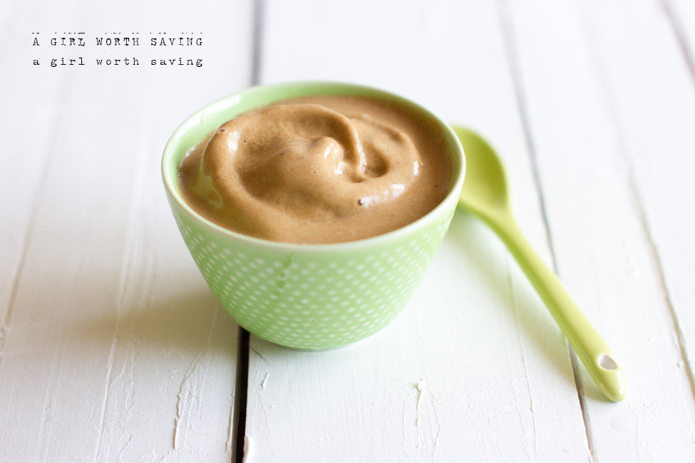 Gingerbread Ice Cream in a small bowl with a spoon