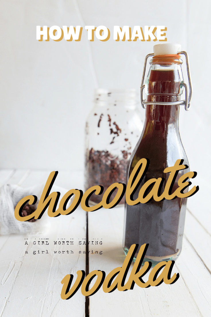 How to Make Chocolate Vodka