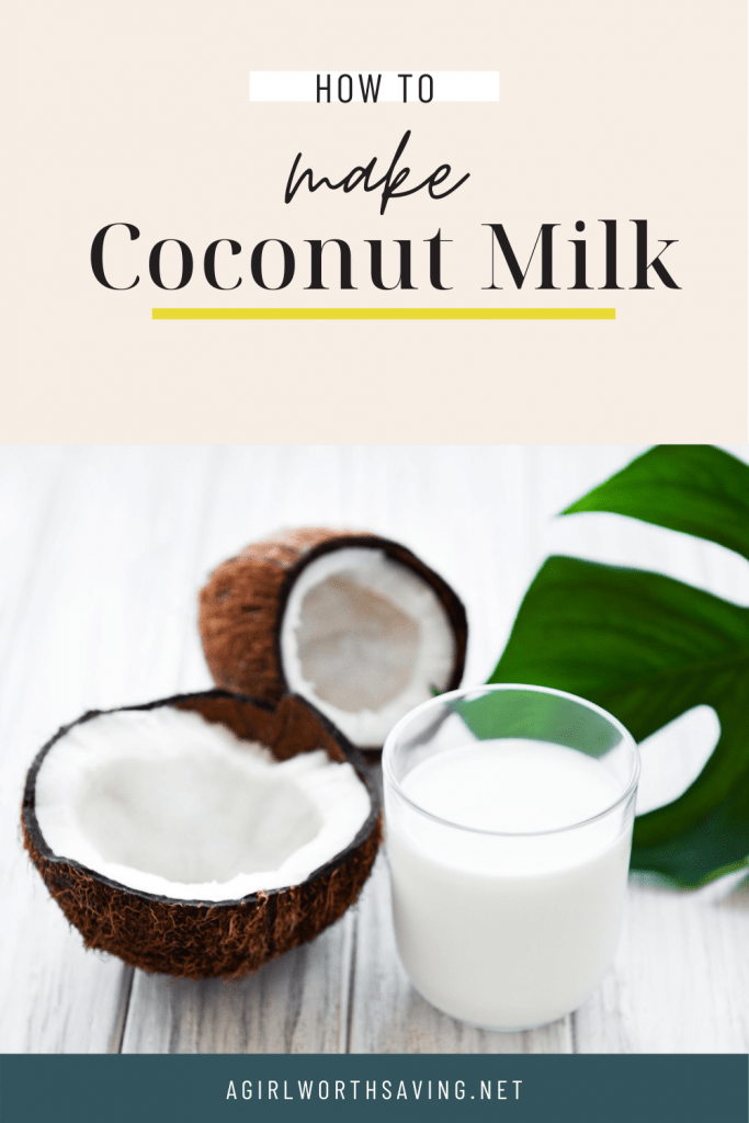 It's super easy to make your own coconut milk and it will save you loads of money too! This photo tutorial of how to make coconut milk will walk you through each step.