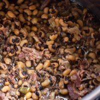 instant pot black eyed peas