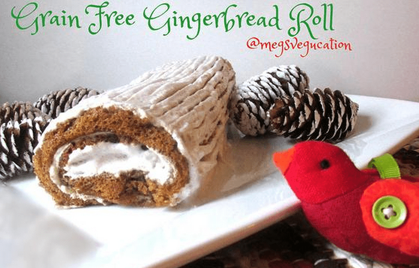 Paleo Gingerbread Roll