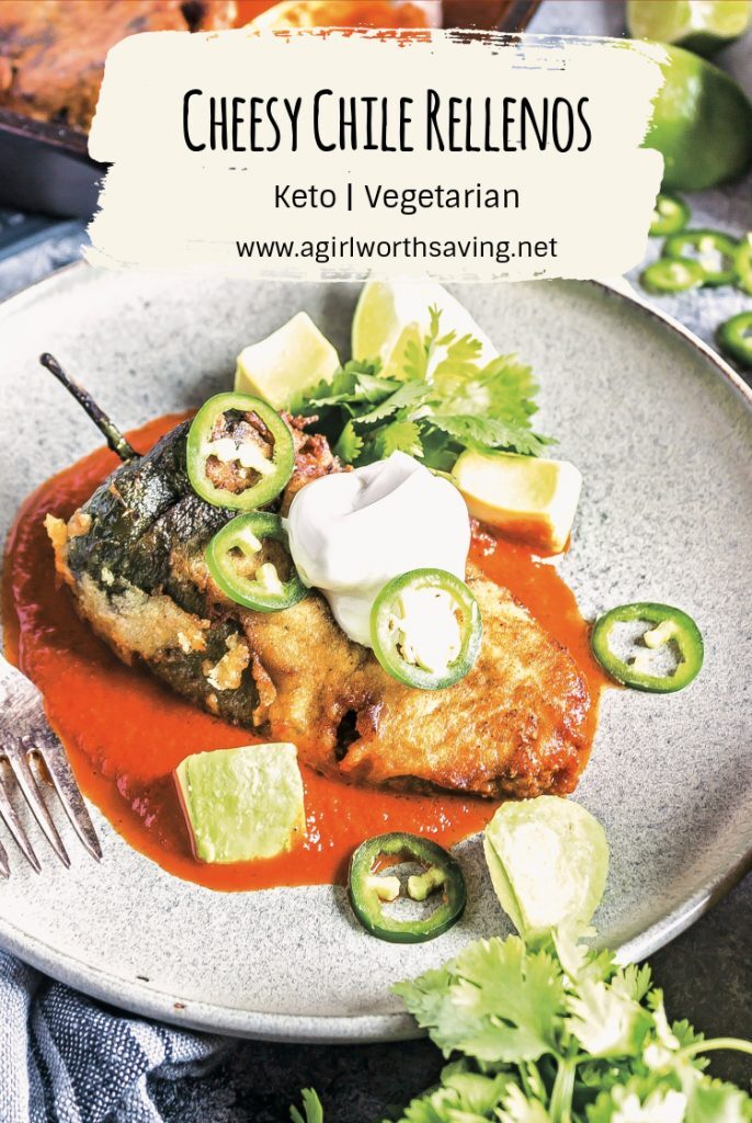 I love everything about these Keto Vegetarian Cheesy Keto Chile Rellenos—the gooey, cheesy center encrusted within the charred pepper make every bite a fiesta-worthy moment.