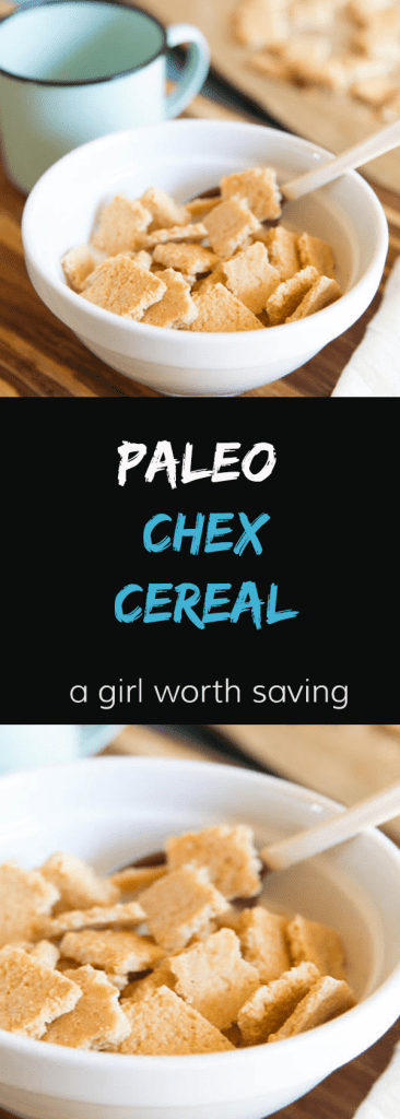 Anyhow, I have managed to make a few spin off recipes and this Paleo Chex Cereal is one of them.