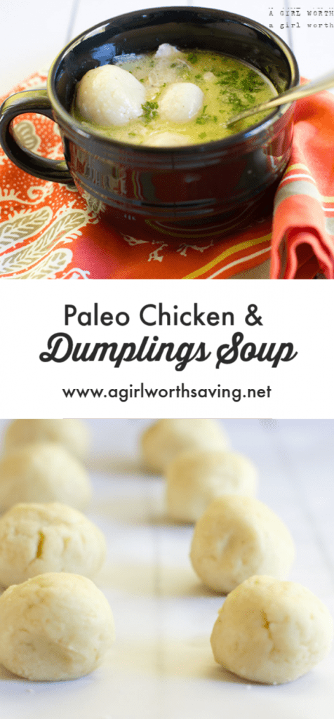 paleo chicken and dumplings soup