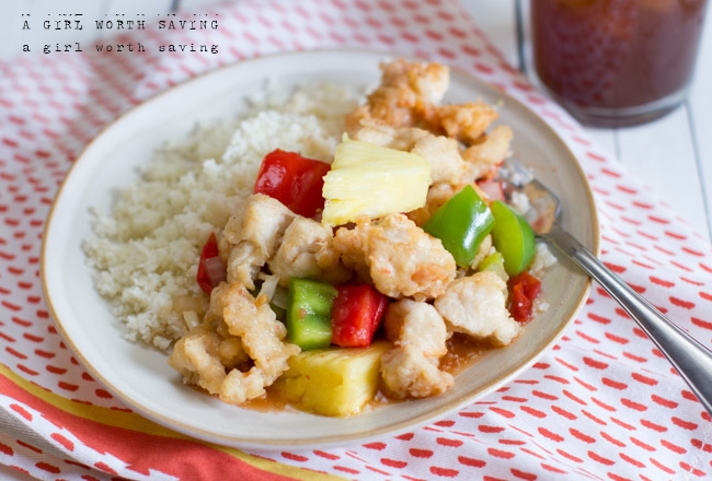 Paleo Sweet and Sour Chicken | A Girl Worth Saving