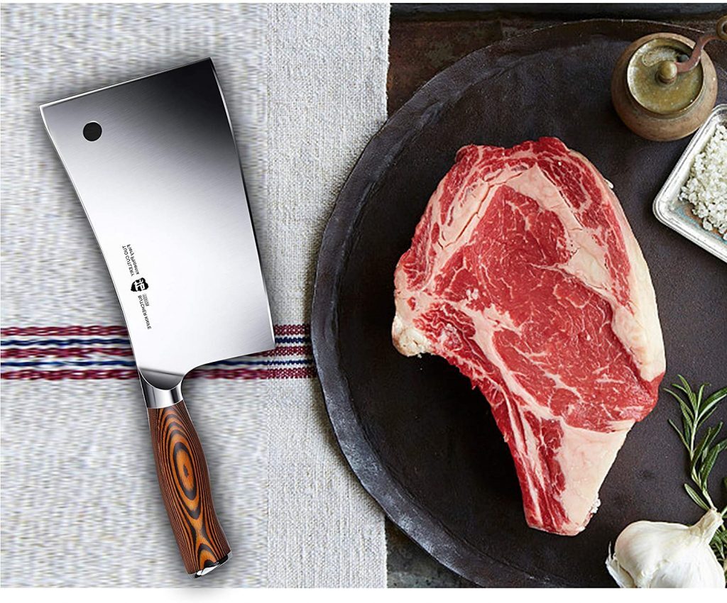 Best Meat Cleaver for Your Kitchen Kelly Bejelly TUO 7-Inch