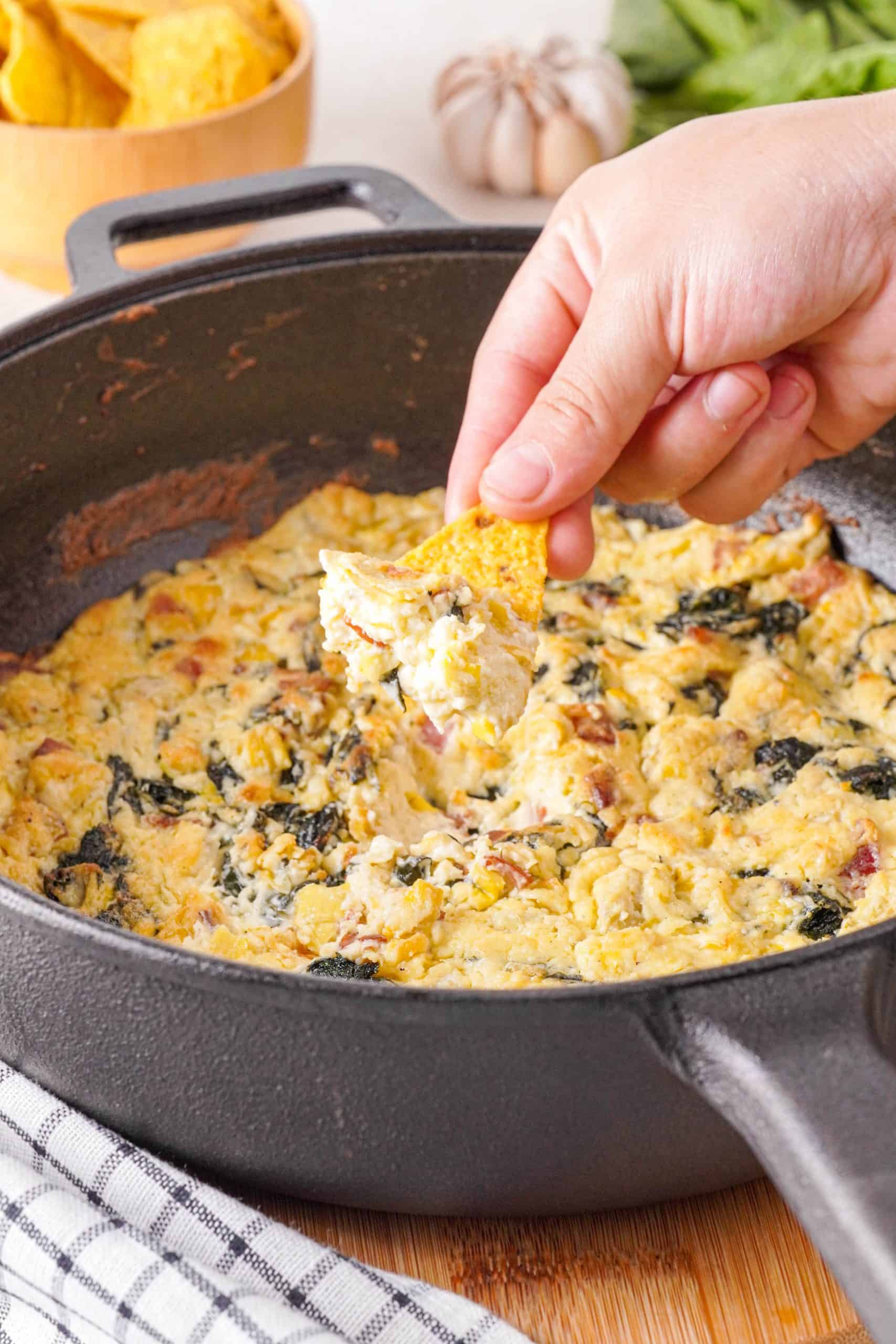 Recipe Index Kelly Bejelly cast iron with spinach artichoke dip