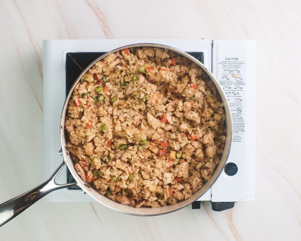 Pineapple Fried Rice Kelly Bejelly Whenever I'm in the mood for a sweet and tangy dish, pineapple fried rice comes first to mind.