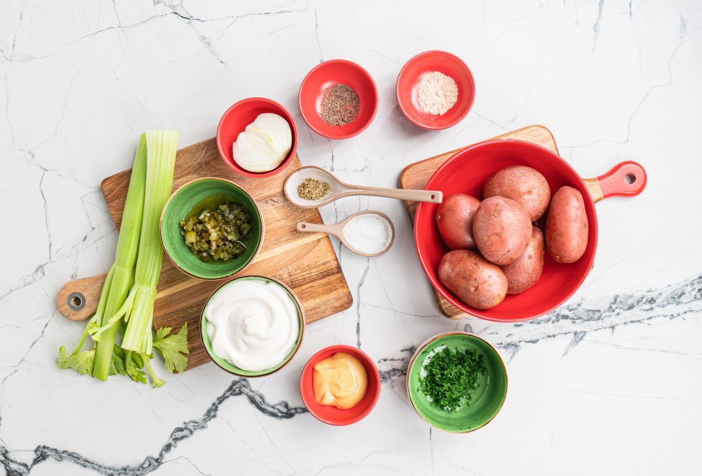 Red Potato Salad Recipe: A Refreshing Explosion of Flavors! Kelly Bejelly Ingredients to make red potato salad