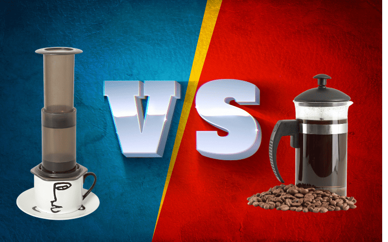 Aeropress Coffee Maker vs French Press: Unraveling the Brewing Battle Kelly Bejelly Are you wondering why Aeropress Coffee Maker vs French Press? Aeropress and French press are two popular coffee brewing methods among coffee lovers, each offering distinct benefits and flavor profiles. In this article, we will explore the main differences between these two brewing devices and examine how they impact the brewing process and the resulting cup of coffee. Let's dive into the hot water, coffee grounds, grind size, metal filter, French presses, and more to understand which method suits your personal preference and desired taste.