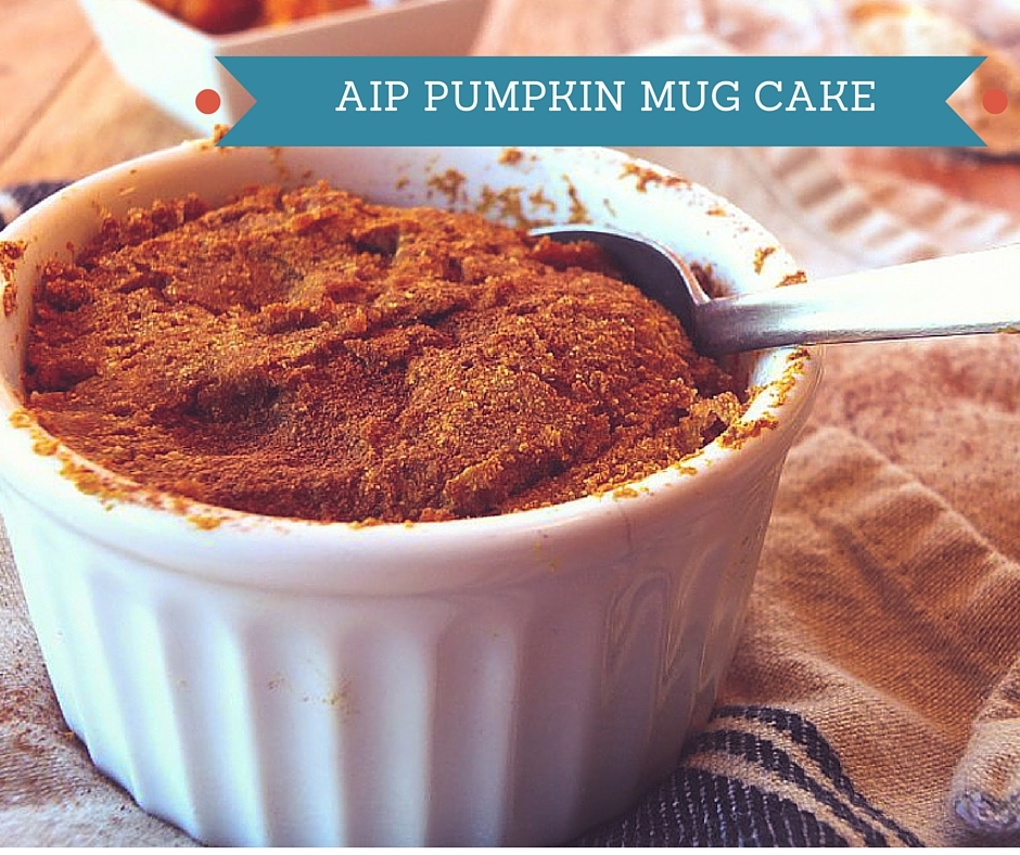 Recipe Index Kelly Bejelly AIP Pumpkin Mug Cake