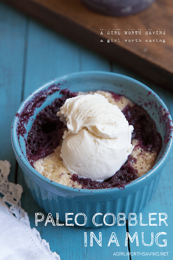 Recipe Index Kelly Bejelly paleo cobbler in a mug
