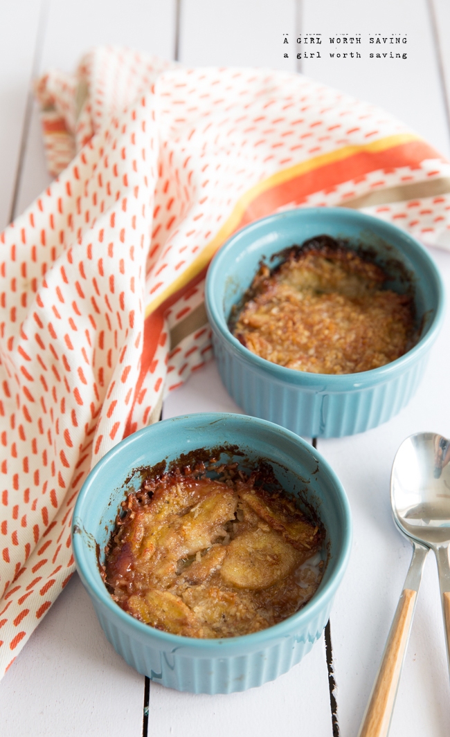 Recipe Index Kelly Bejelly A baked banana dessert recipe for a grain-free, Paleo diet - A Girl Worth Saving