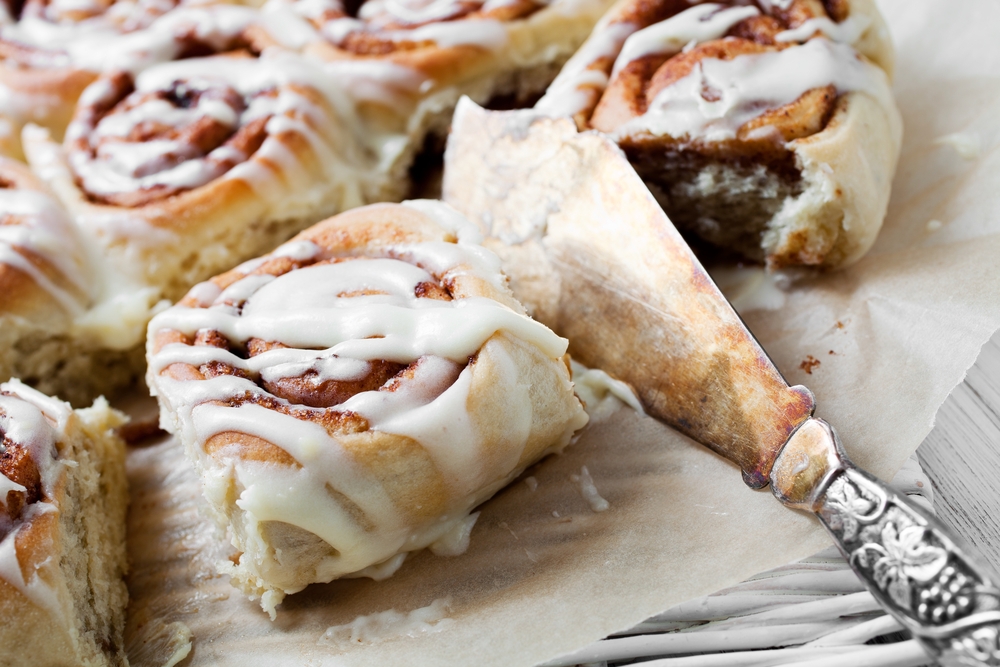 The Best Gluten Free Sourdough Cinnamon Rolls You'll Ever Eat Kelly Bejelly One of my all-time favorite baked goods is a warm and sweet, cream cheese icing covered gluten free sourdough cinnamon rolls. I decided to make the ultimate easy gluten-free cinnamon roll, with the added flavor boost of using a sourdough starter. It's an outstanding addition to your gluten-free meal plan to bring new colors to the menu.