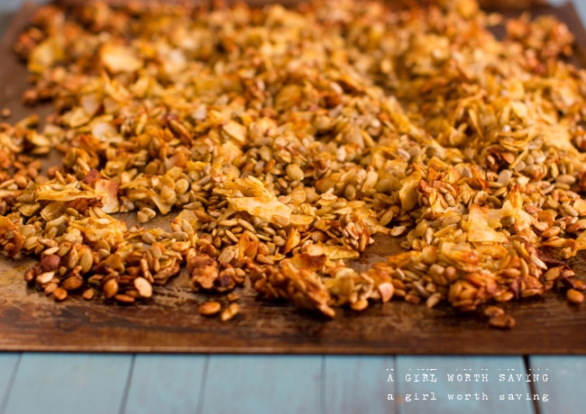 Pumpkin Spice Granola Kelly Bejelly pumpkin spice granola