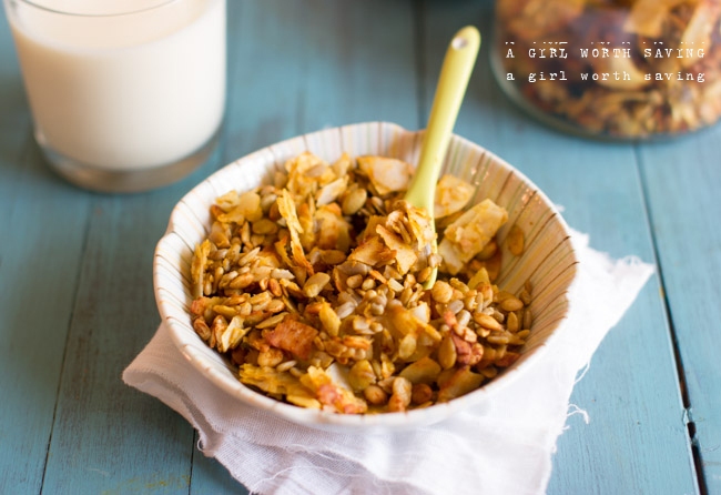 Recipe Index Kelly Bejelly paleo pumpkin granola