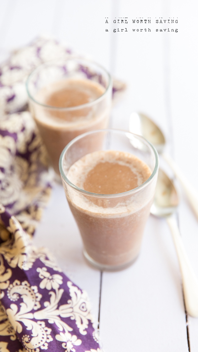 Recipe Index Kelly Bejelly salted chocolate smoothie in a cup