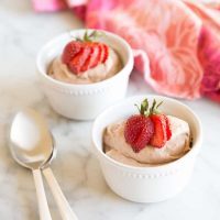 Nutrient rich, vegan and Paleo Strawberry Mousse - A Girl Worth Saving