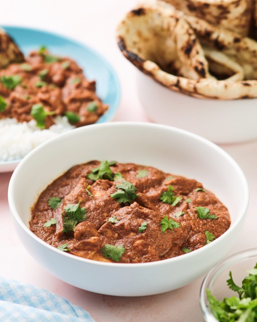 Slow Cooker Chicken Tikka Masala Kelly Bejelly chicken tikka masala in a serving bowl