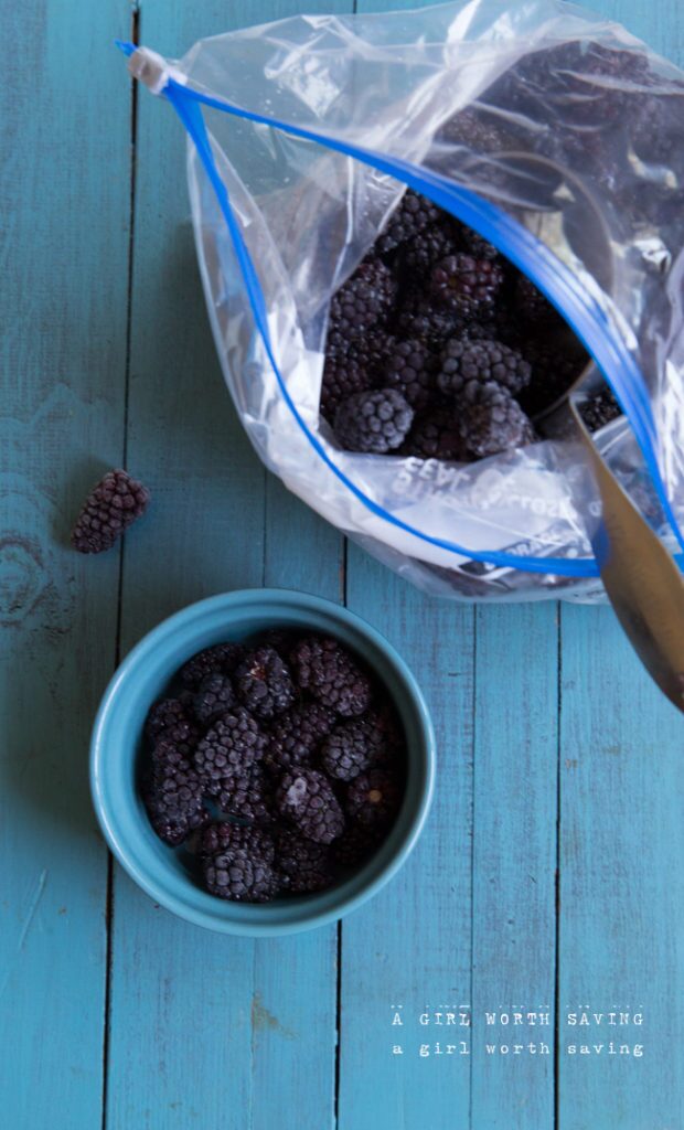 Paleo Blackberry Cobbler in Mug Kelly Bejelly paleo cobbler in a mug