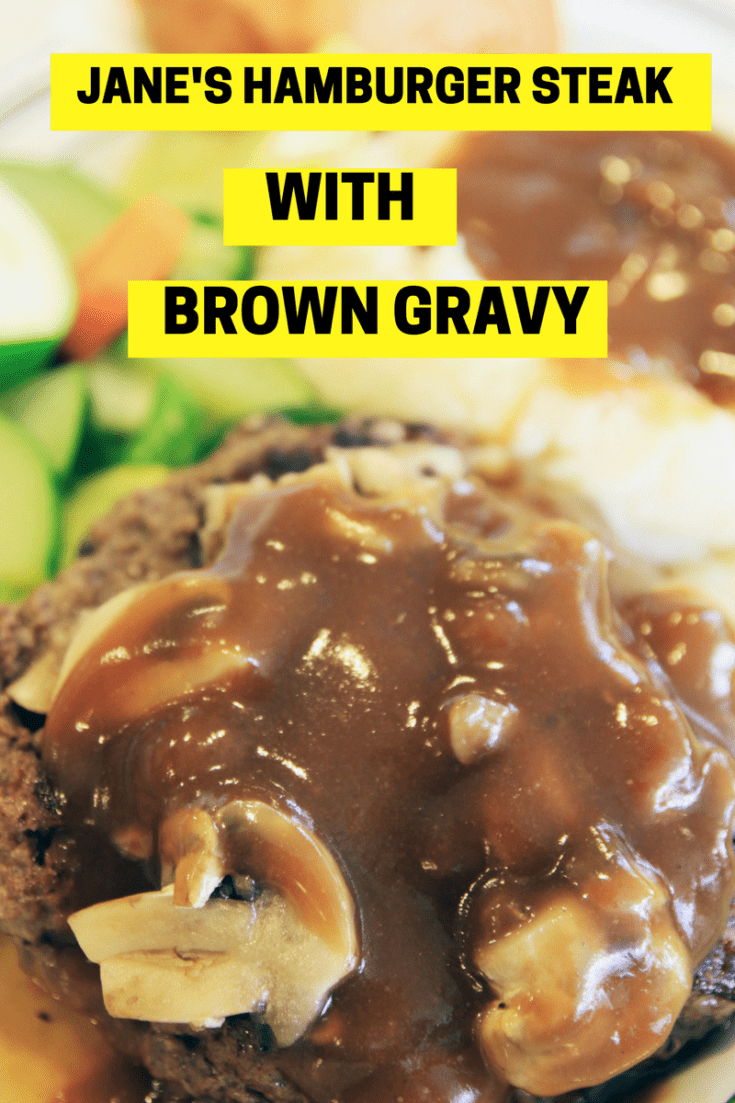 Jane's Hamburger Steak with Brown Gravy (Paleo, Whole30) Kelly Bejelly Hamburger Steak with Brown Gravy