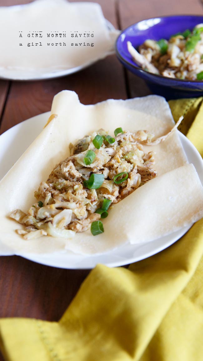 Quick 20-minute Moo Shu Chicken (use leftover chicken) Kelly Bejelly moo shu chicken